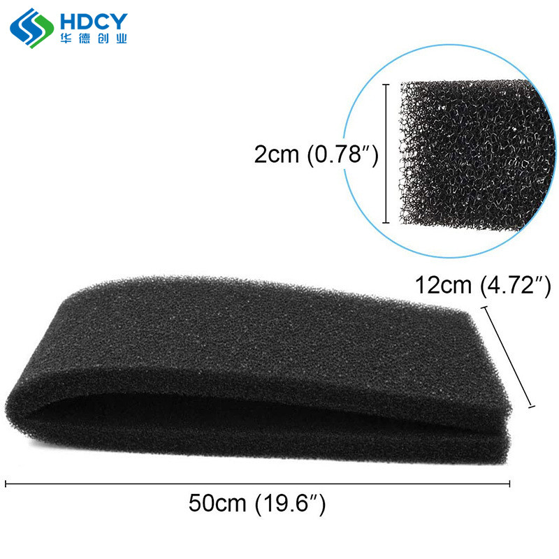 30ppi Biosponge Filter Medium Gasket for Fish Tank Water Filtration Processing