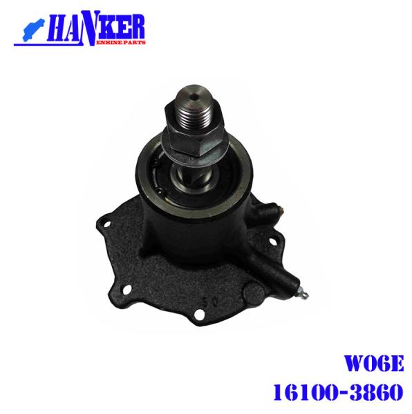 Buy cheap Pipe Belt Car Parts Diesel Engine W06E Cooling Water Pump 16100-3860 from wholesalers