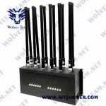 DCS GSM GPS WIFI UHF VUH Jammer CDMA 24W 12 Antennas Desktop