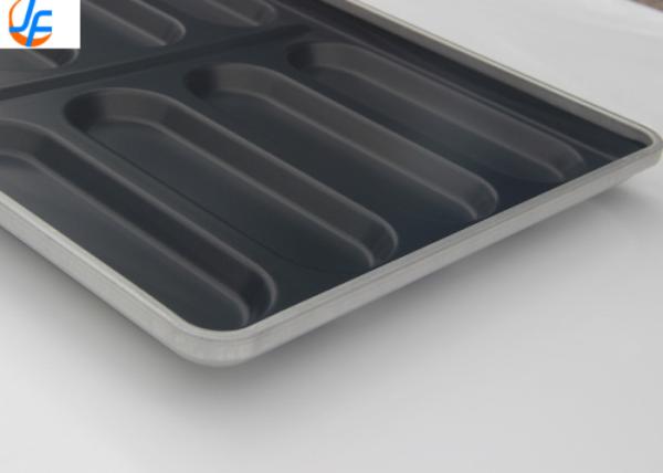Buy cheap RK Bakeware China Foodservice NSF Commercial 8 Inch Hotdog Baking Tray Nonstick from wholesalers