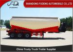 60 Tons bulk cement tank semi trailer, FUWA Axle cement bulker trailer