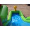 Buy cheap Kids inflatable combo water bounce house with pool N water gun made of best pvc tarpaulin from wholesalers