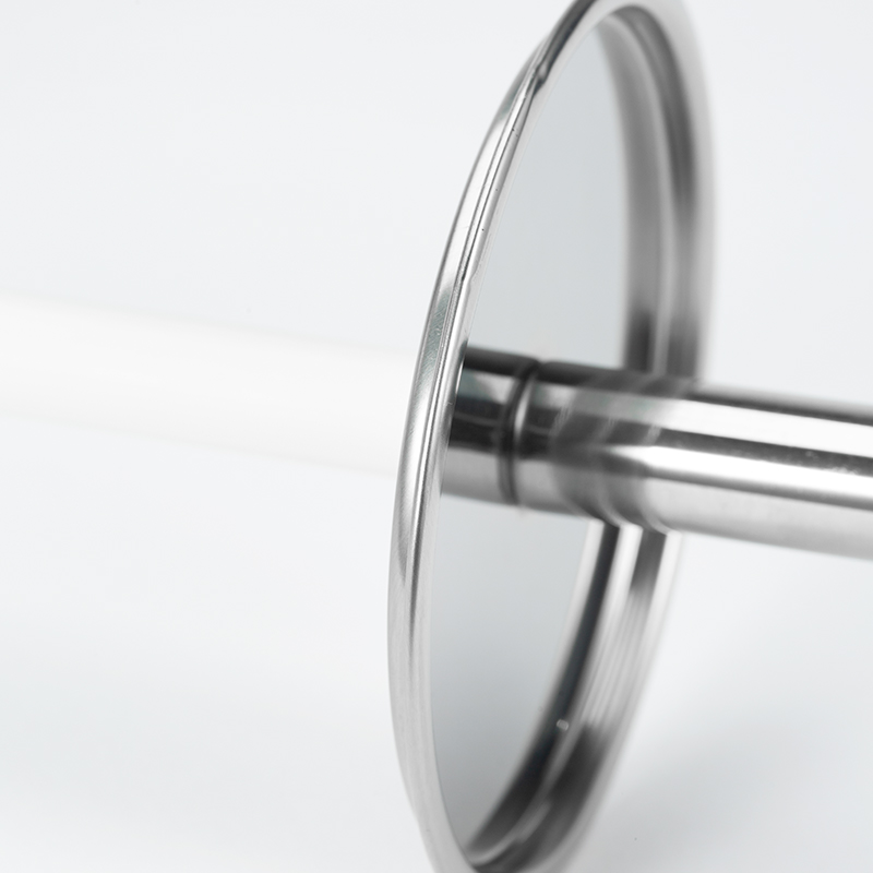 Toilet Brush And Holder Set Dia.10.3*38.4CM Stainless Steel For Bathroom Maintenance Accessory