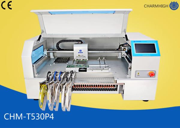 Buy cheap 4 Heads Charmhigh Desktop Pick And Place Machine 30pcs Yamaha Pneumatic Feeders from wholesalers