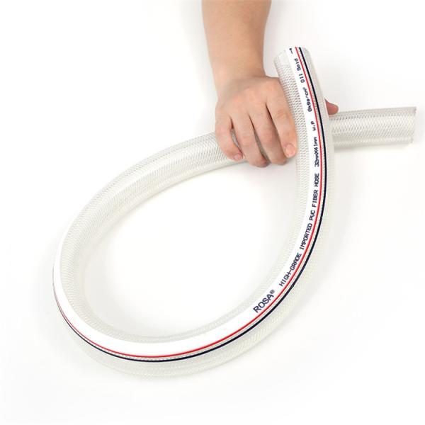 Buy cheap Flexible Garden PVC Hose Colorful Fiber Reinforced Braided Hose ROHS Approved from wholesalers