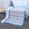 Buy cheap Extra Large Muslin Baby Blankets Breathable Bamboo Cotton Seersucker from wholesalers