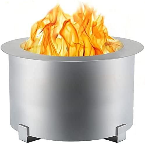 Buy cheap Metal Smokeless Wood Fire Pit Stone Camping Steel Outdoor Table Fire Circle from wholesalers