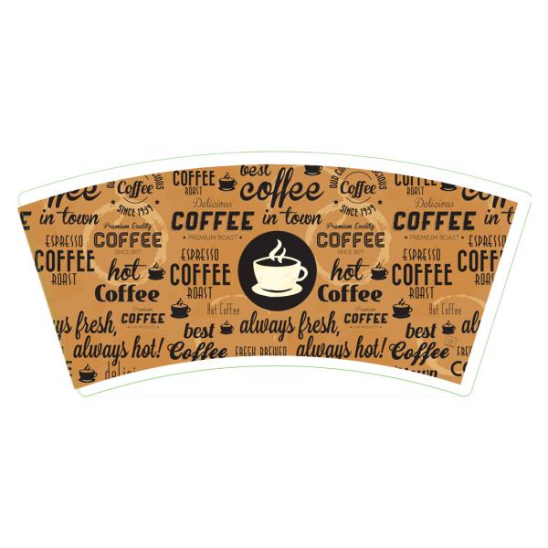 Buy cheap Paper Cup Fan PE Coated Paper for Hot and Cold Deverage 3oz-22oz Eco-Friendly Materials from wholesalers