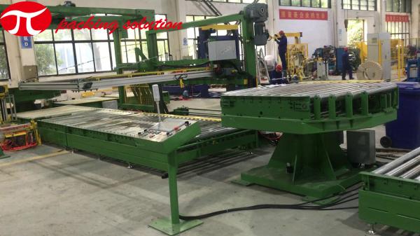 Buy cheap OD700mm Metal Coil Packaging Line Automatic Wrapping Packing Machine from wholesalers