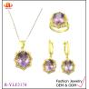 Buy cheap 925 Sterling Silver Jewelry Set With AAA CZ Stones Lobster Clasp Closure Customized Logo from wholesalers