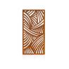 Buy cheap Weathering Steel Outdoor Metal Screen Divider Laser Cut For Decoration from wholesalers