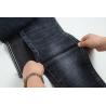 Buy cheap Dark Blue Grey Crosshatch Slub Cotton Spandex Denim Fabric For Jeans from wholesalers