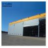 Buy cheap Double PVC Fabric Stacking Hangar Doors Steel 42m Width 17m Height IP64 For Airplane from wholesalers