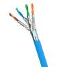 Buy cheap Shielded FFTP CAT8 Cable Blue 22AWG 2000MHz 40Gbps Ethernet Cable 1000FT from wholesalers