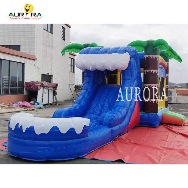 Buy cheap Kids 0.55mm PVC Inflatable Bounce House Bouncy Castle Playground Jumping Bouncer from wholesalers