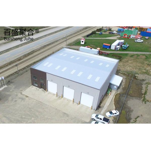 Buy cheap Q235B/Q345B Low Carbon Steel Prefab 3 Car Metal Garage from wholesalers