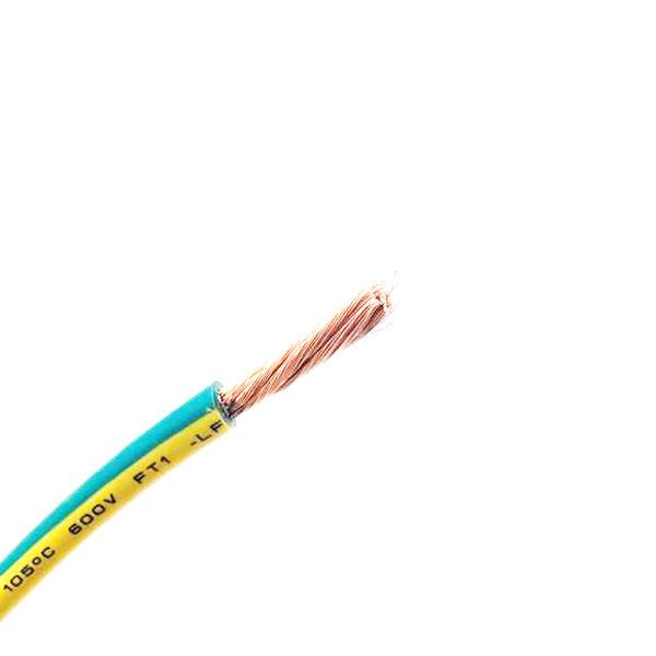 Buy cheap 6AWG UL10455 Conductor Bare Stranded Copper Copper Green Yellow from wholesalers
