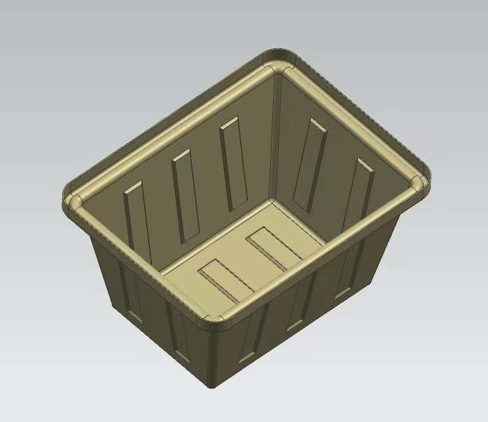 Fifty liters of square box mold for making plastic products