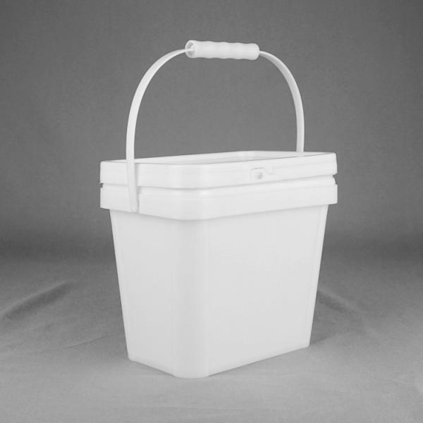 Buy cheap 1 Gallon 3.5L Rectangular Square Plastic Bucket For Chemicals from wholesalers
