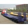 Buy cheap Heavy Equipment 60 Ton 12.00R22.5 Low Bed Semi Trailer from wholesalers