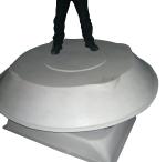industrial very strong 20year shell life low noise fiberglass low price FRP roof