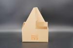 Wholesale Kraft Corrugated Paper 4 Cup Carriers Paper Cup Holder Tray With