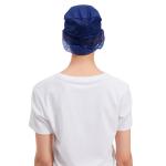 Dark Blue Disposable Surgical Caps Nonwoven SBPP SMS SS