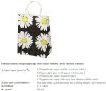 Luxury shopping paper bag, different types design custom paper shopping bag,