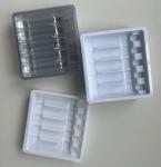 Customized ampoule bottle tray, medical packaging Disposable blister 5ml