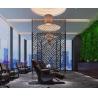 Buy cheap Gold Mirror 304 Stainless Steel Partition Metal Folding Room Divider from wholesalers