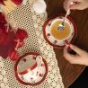 Buy cheap Vintage Design Porcelain Tea Cup And Saucer 210ml Volume Coffee Mug Rosalina Set from wholesalers