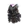 Buy cheap OEM Long Middle Brown Wavy Human Pony Tail Wigs for Women from wholesalers