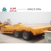 Buy cheap 40 Tons 2 Axles Low Bed Trailer Flat Deck Type For Carrying Heavy Equipments product