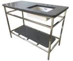 304# polishedfinish stainless steel metal hotel bathroom vanity/bathroom cabinet