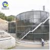 Buy cheap Enamel Coated Bolted Steel Water Storage Tanks Cylindrical Shape Modular Design from wholesalers
