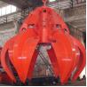 Buy cheap 2-12m3 Pulley Q235 Electro Hydraulic Orange Peel Grab Anti-corrosion from wholesalers