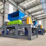Automatic Double Shaft Shredder Machine Brass / Copper Twin Shaft Shredder