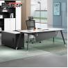 Buy cheap Modern Office Furniture Business Office Desk with Side Cabinet Desk Sets from wholesalers