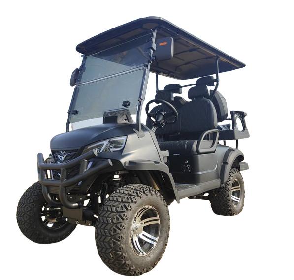Buy cheap Limo Buggy 4-seater Electric golf cart 2+2 R12 3.5kw battery off road driving range 100km from wholesalers