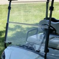 Buy cheap Tinted Folding Golf Cart Windshield Fit In Yamaha Drive2 2017-Up product