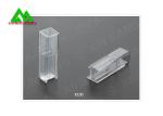 Buy cheap Clear Disposable Quartz Cuvette For UV Vis Spectroscopy 10mm Path Length from wholesalers