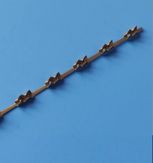 Buy cheap Brass Metal Stamping Terminal , Motor Piercing U Type Terminal Connector from wholesalers