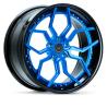 Buy cheap Aluminum Alloy 3 Piece Forged Wheels Heavy Duty Deep Dish Rims Luxury Car from wholesalers
