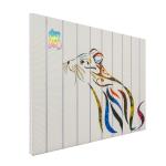Home Decor Rat Simple Wall Arts , Special Visual Effect Hot Ribbon Art