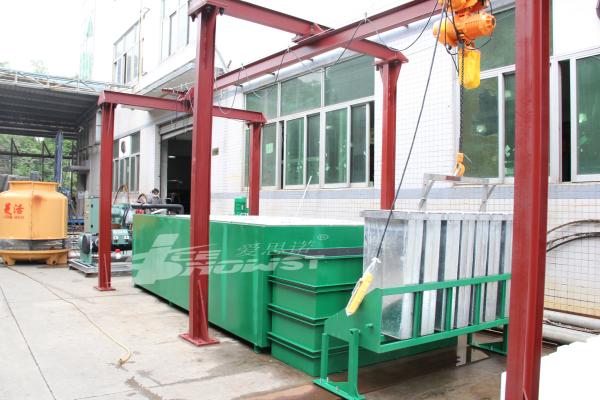 Buy cheap 5 Ton Containerized Block Ice Machine Making System With Stainless Steel Ice Mold from wholesalers
