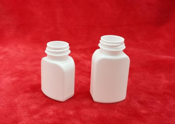 Buy cheap High Density Polyethylene Empty Tablet Bottles , Square Pet Bottle For Pills Packaging from wholesalers