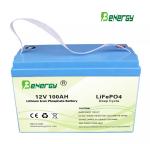 Plastic Rechargeable LiFePo4 Battery Pack Bluetooth 12V 100AH Replace Lead Acid