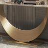 Buy cheap Customized Luxury Entrance Console Table Gold 120cm/150cm Length from wholesalers