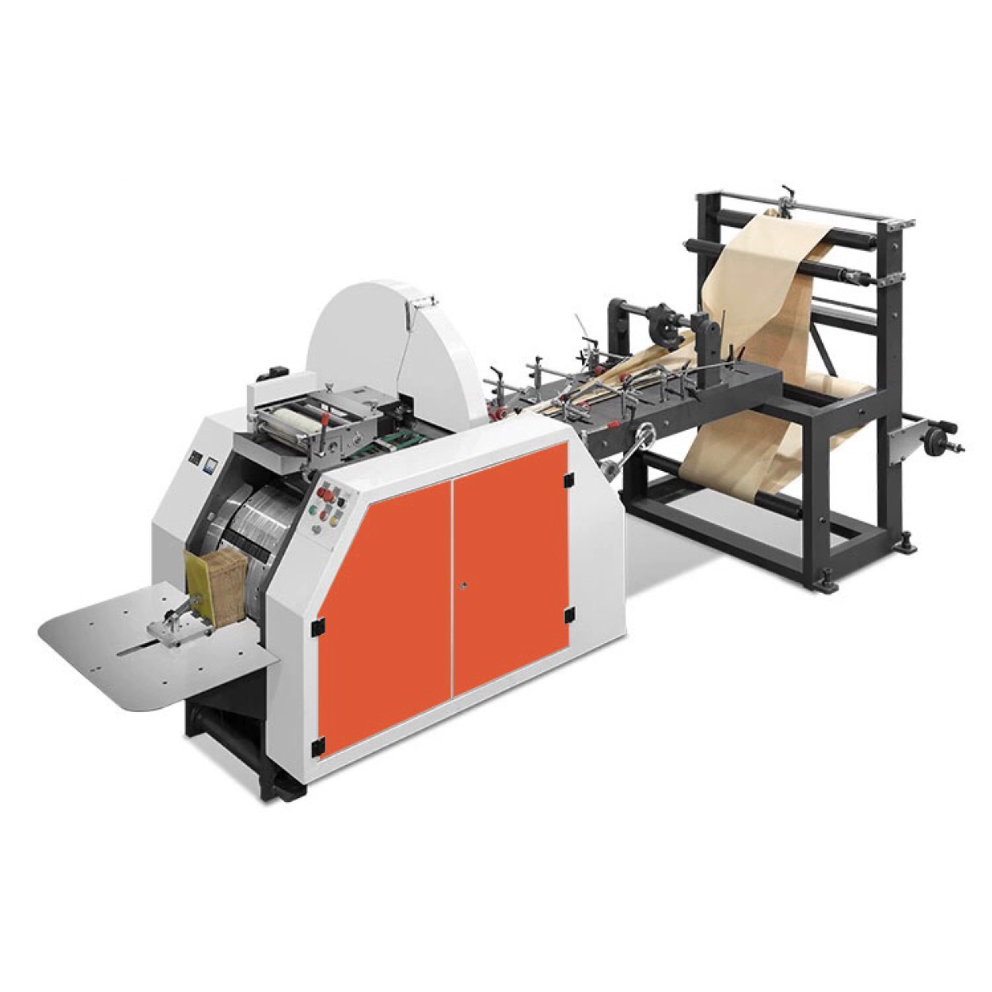Fully Automatic Popcorn Paper Bag Machine 380V High Speed Kraft Food Bag Microwave