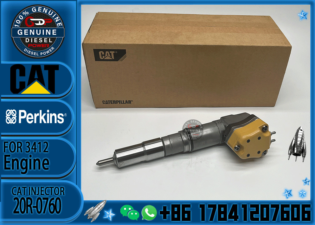 Brand new 222-5972 Fuel injector 20R-0760 fuel common rail injector 178-0199 1780199 For CAT 3406E 138-8756